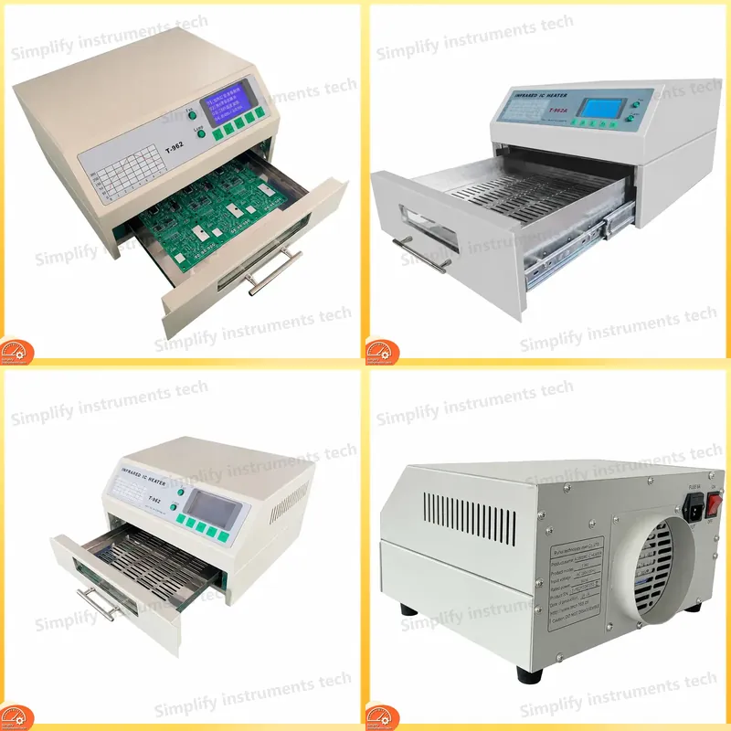 Reflow Oven Pcb T962 - Инфракрасная паяльная станция T962 (110В/220В) для