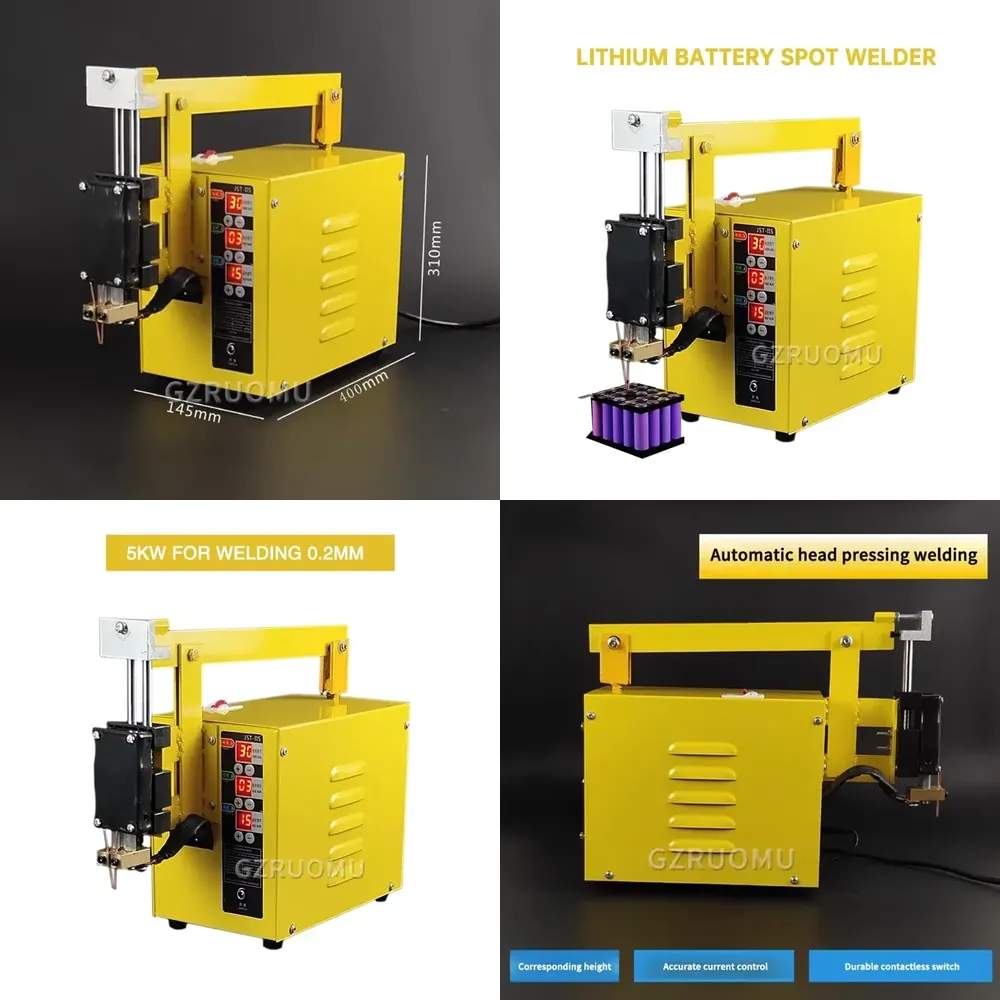 Spot Welder 18650 Battery Pack - Новая модернизированная машина точечной сварки 5