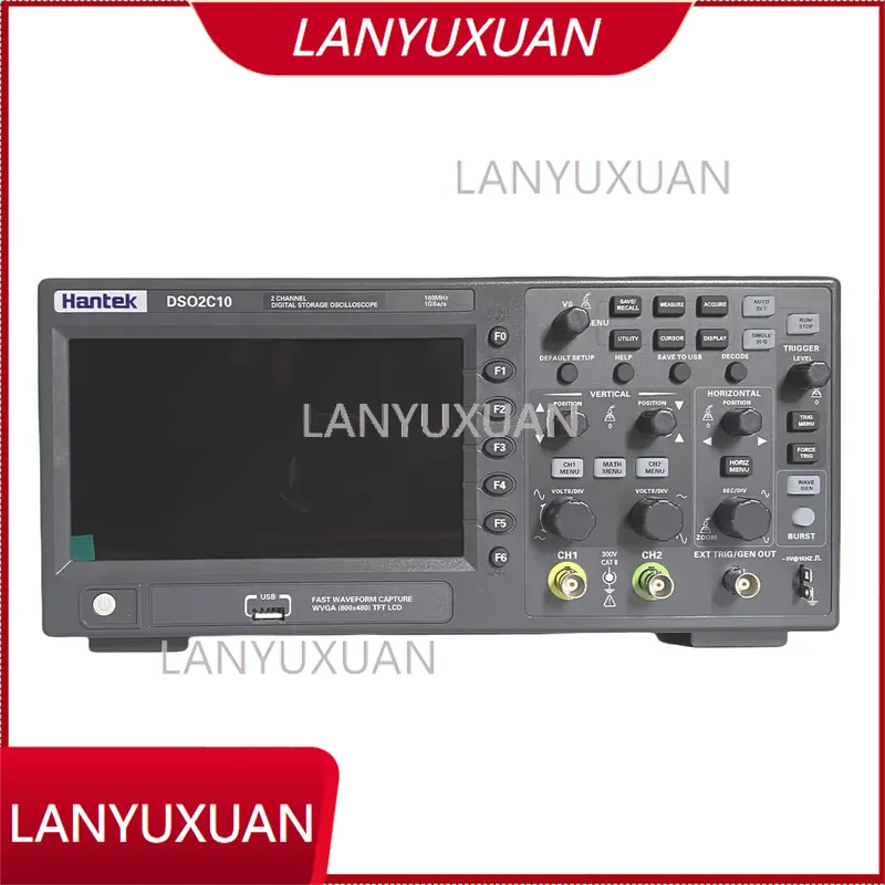 Digital Storage Oscilloscope 100Mhz - Цифровой осциллограф Hantek DSO2C10, полоса пропускания