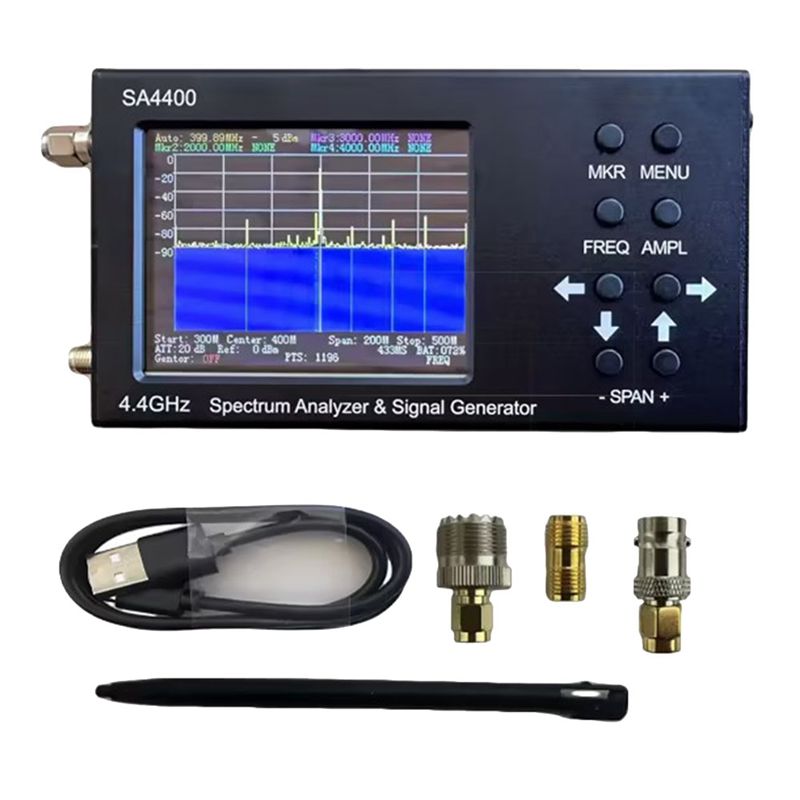 Signal Generator Spectrum Analyzer - AT05-Новый 4.4ГГц SA4400 анализатор спектра и