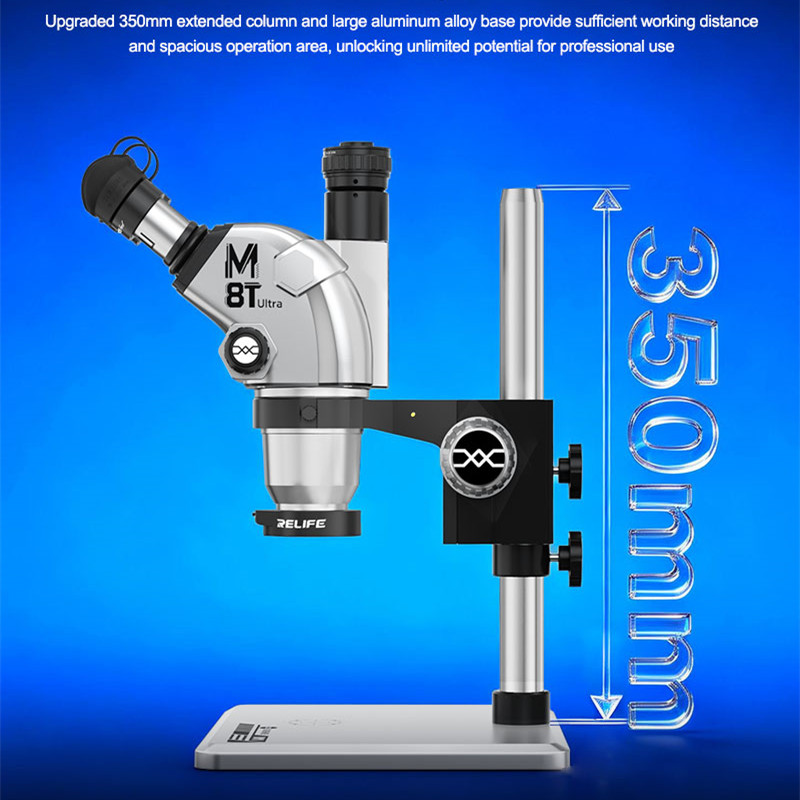 Стереомикроскоп SUNSHINE M8T U – обзор и цена Stereo Trinocular Microscope Pcb