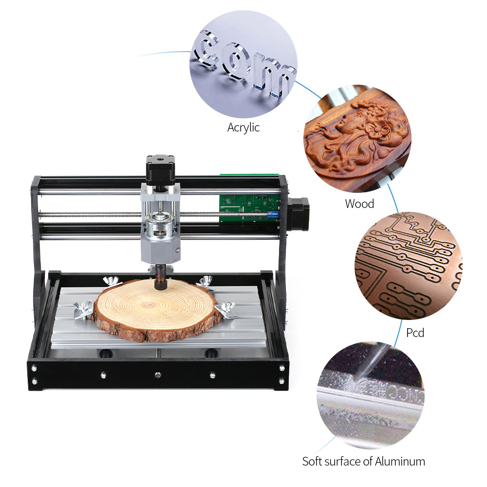 Лазерный гравер CNC 3018 PRO,  – обзор и цена Mini Laser Engraver Cnc Router