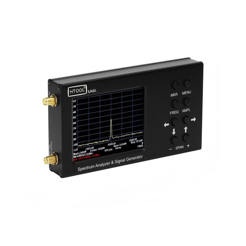 HTOOL SA6L 35МГц-6.2ГГц Портат – обзор и цена Signal Generator Spectrum Analyzer