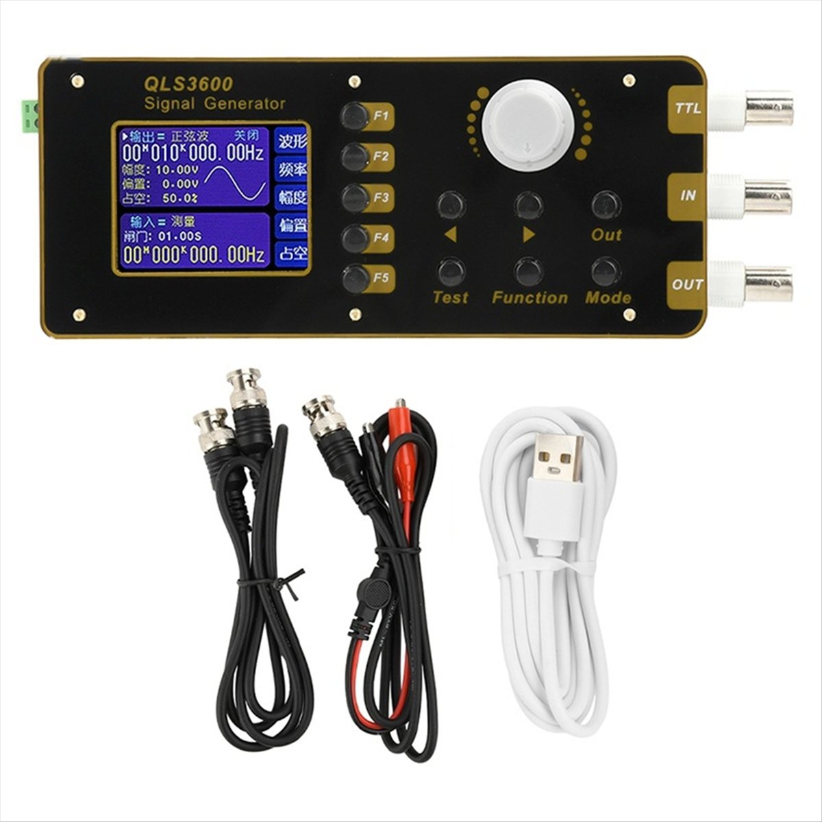 M85K QLS325S 2,4-дюймовый DDS- – обзор и цена Function Arbitrary Waveform Generator