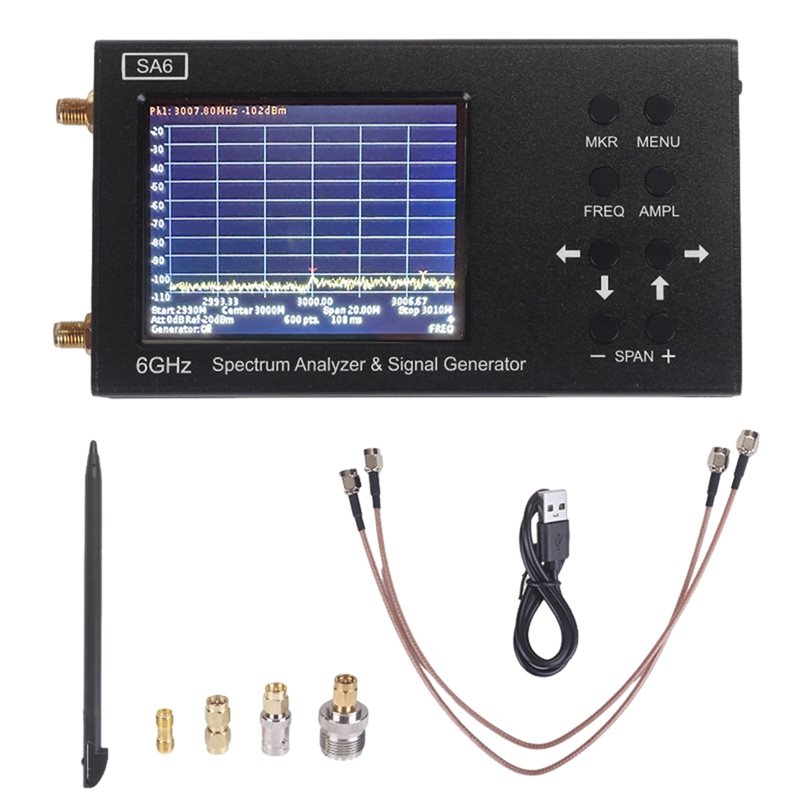 B23B SA6 Ручной анализатор спе – обзор и цена Signal Generator Spectrum Analyzer