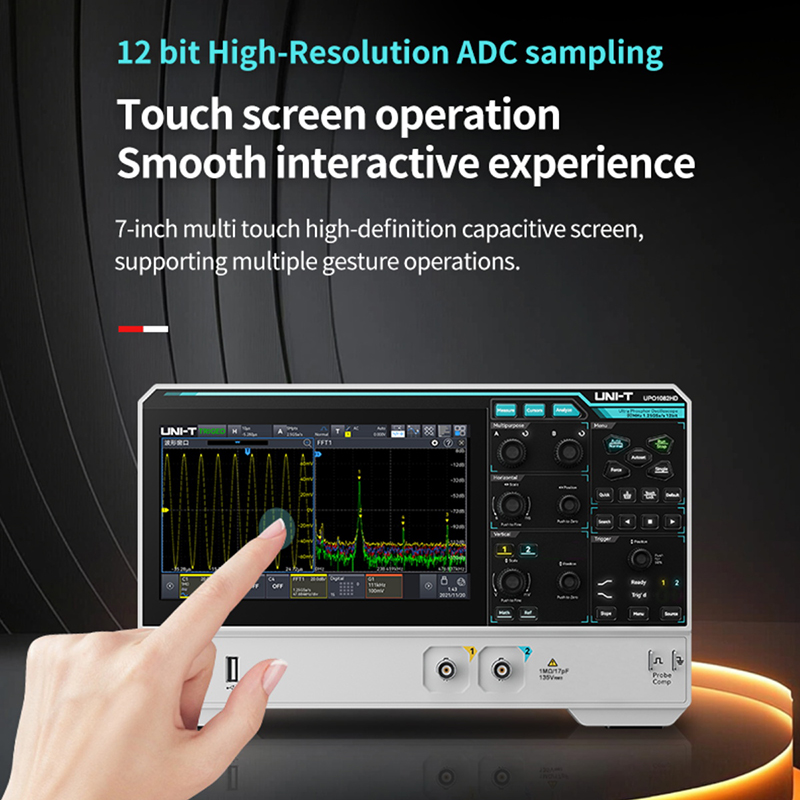 Осциллограф UNI-T UPO1154HD UP – обзор и цена Signal Generator Spectrum Analyzer