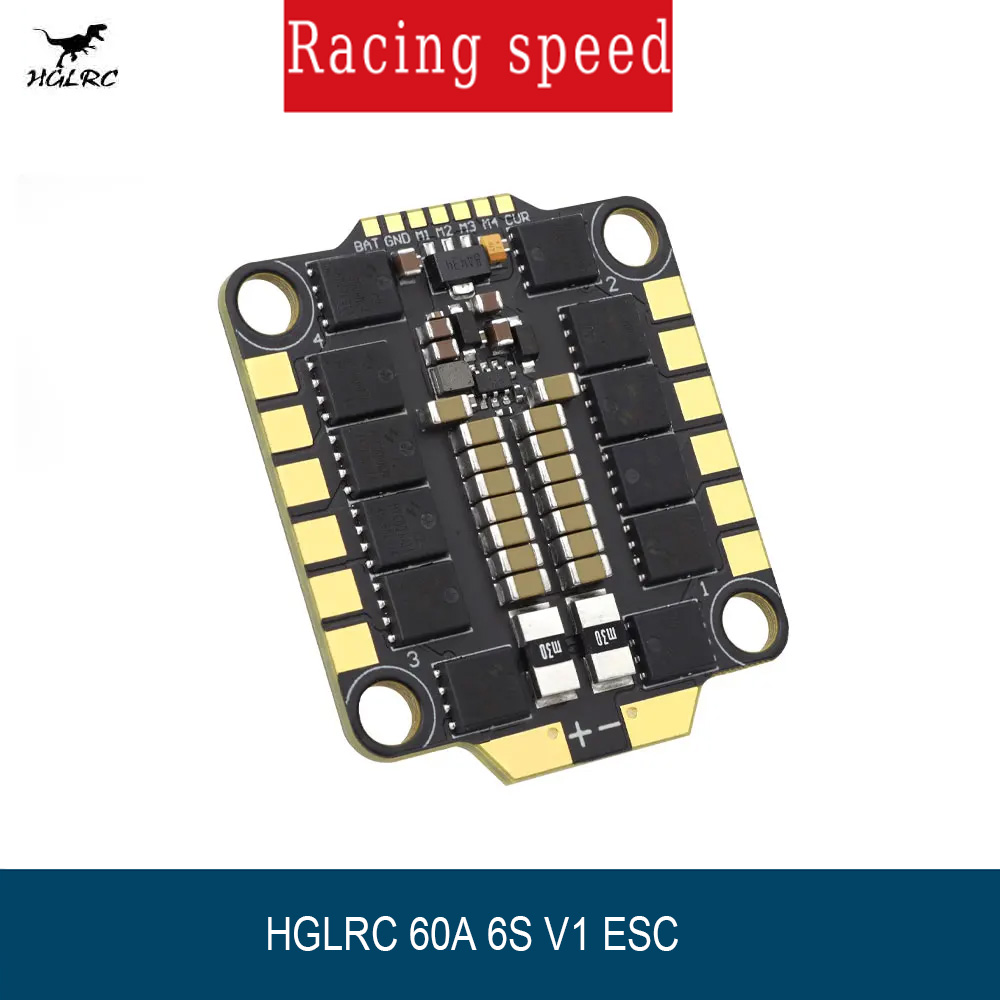 Полетный контроллер HGLRC 60A  – обзор и цена Fpv Flight Controller F7 Stack 60A