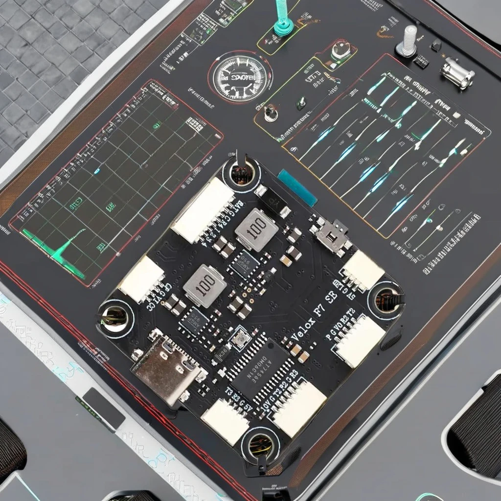 Полетный контроллер SkyDElT-HO – обзор и цена Fpv Flight Controller F7 Stack 60A
