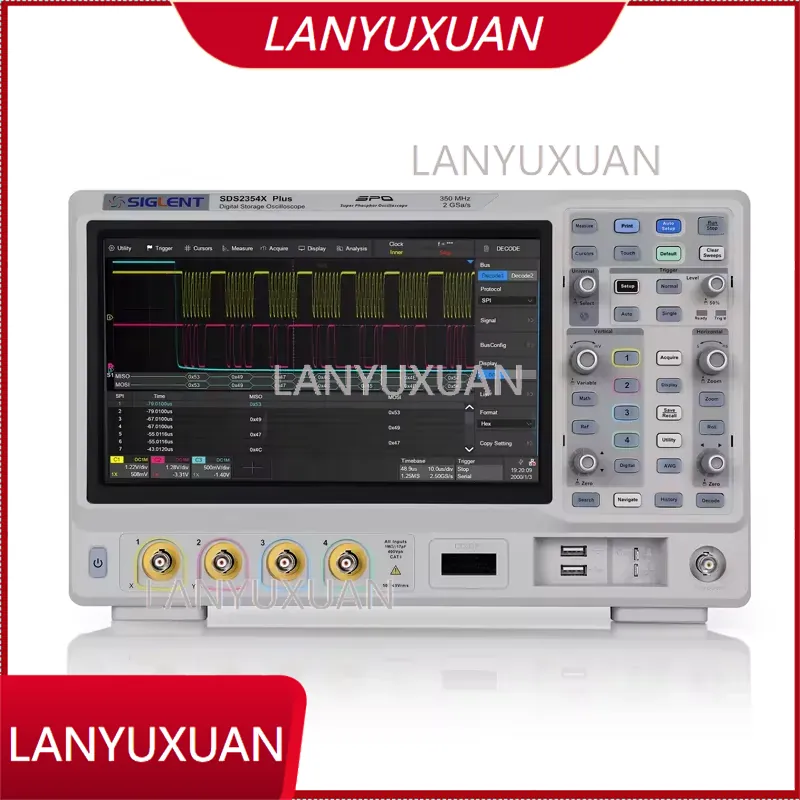 Цифровые осциллографы SDS2104X – обзор и цена Digital Storage Oscilloscope 100Mhz
