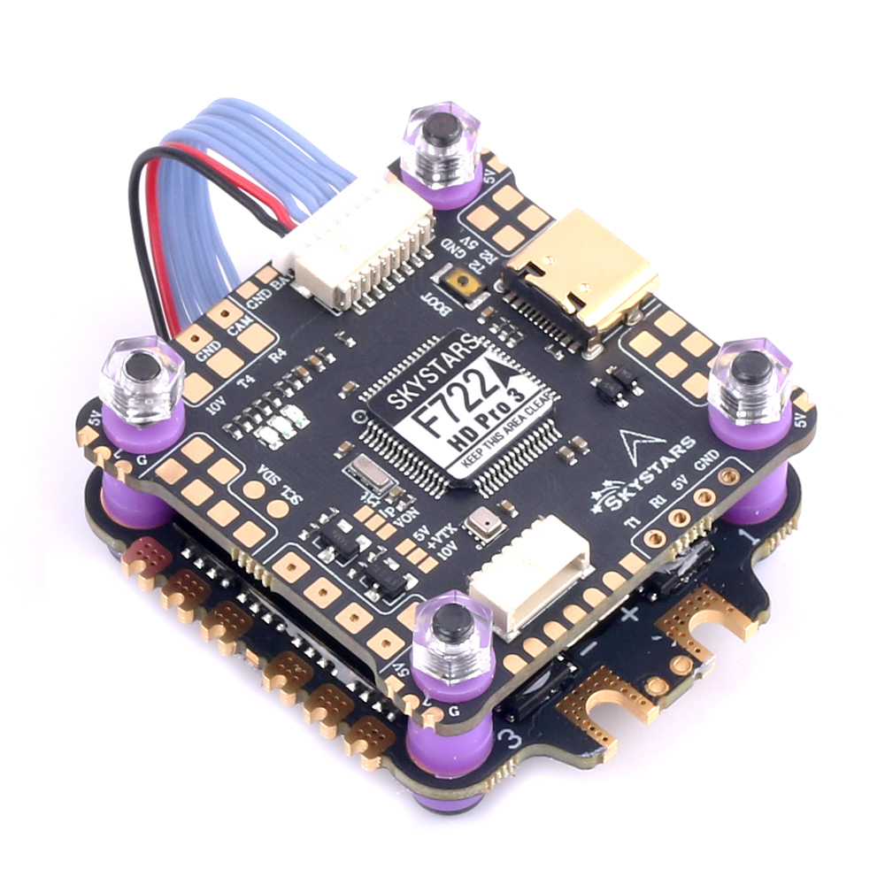 Контроллер полета SKYSTARS F7  – обзор и цена Fpv Flight Controller F7 Stack 60A