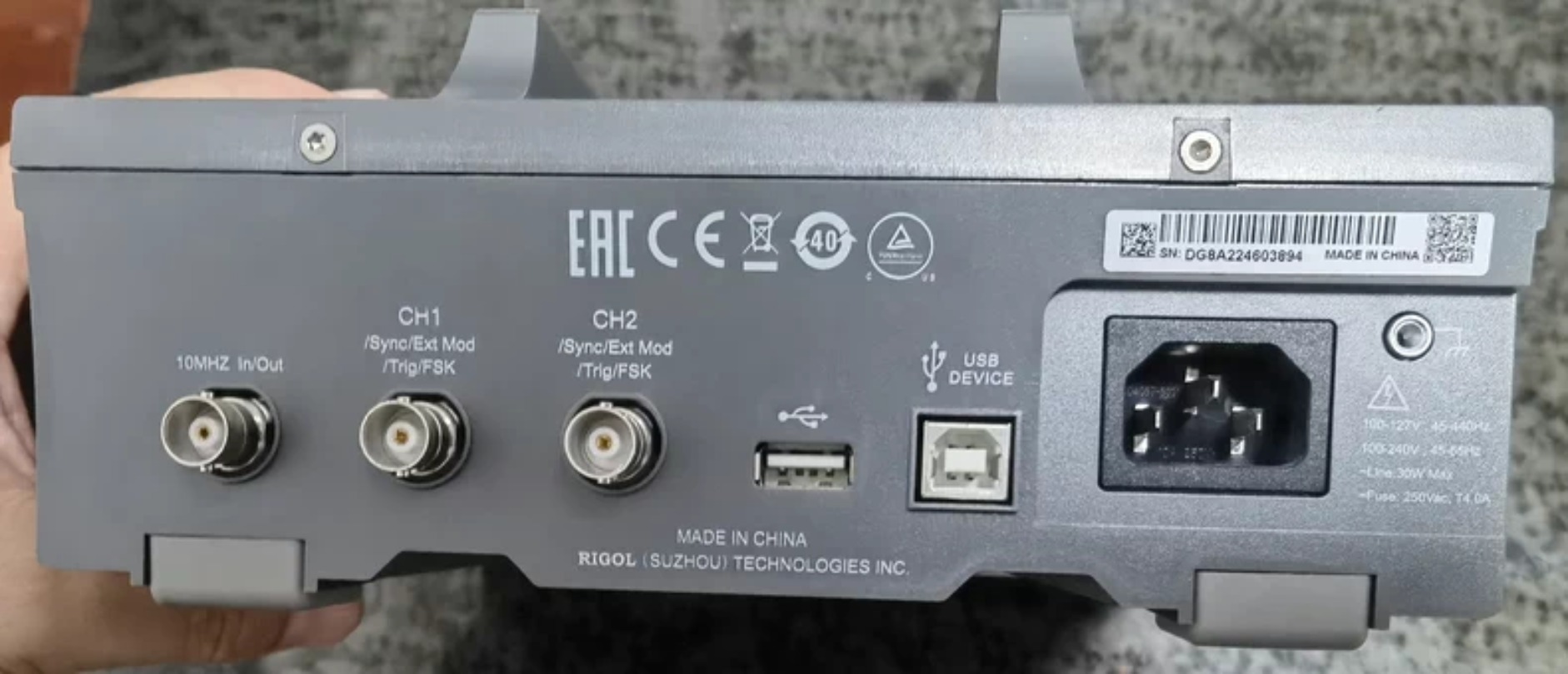 Rigol DG812 — функция 10 МГц/г – обзор и цена Function Arbitrary Waveform Generator